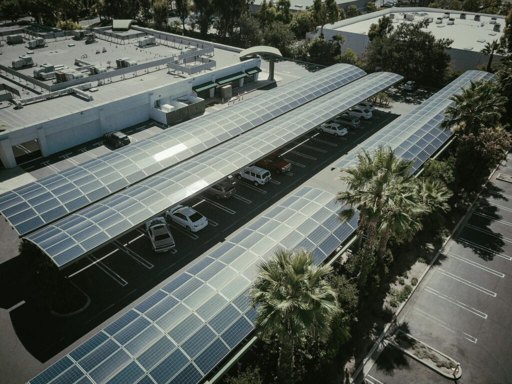 Panneaux photovoltaïques installés
