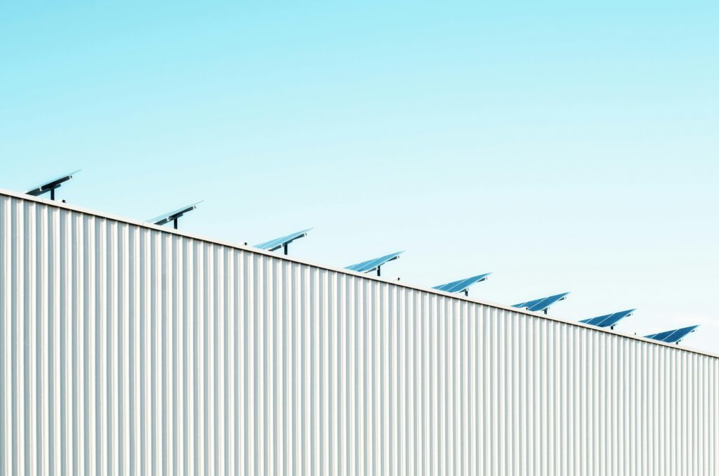 Panneaux photovoltaïques installés