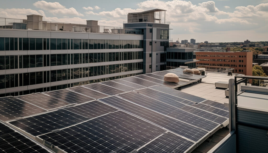 Alt : Panneaux photovoltaïques