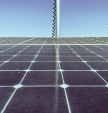 Panneaux photovoltaïques installés