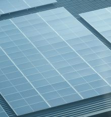 Panneaux photovoltaïques installés