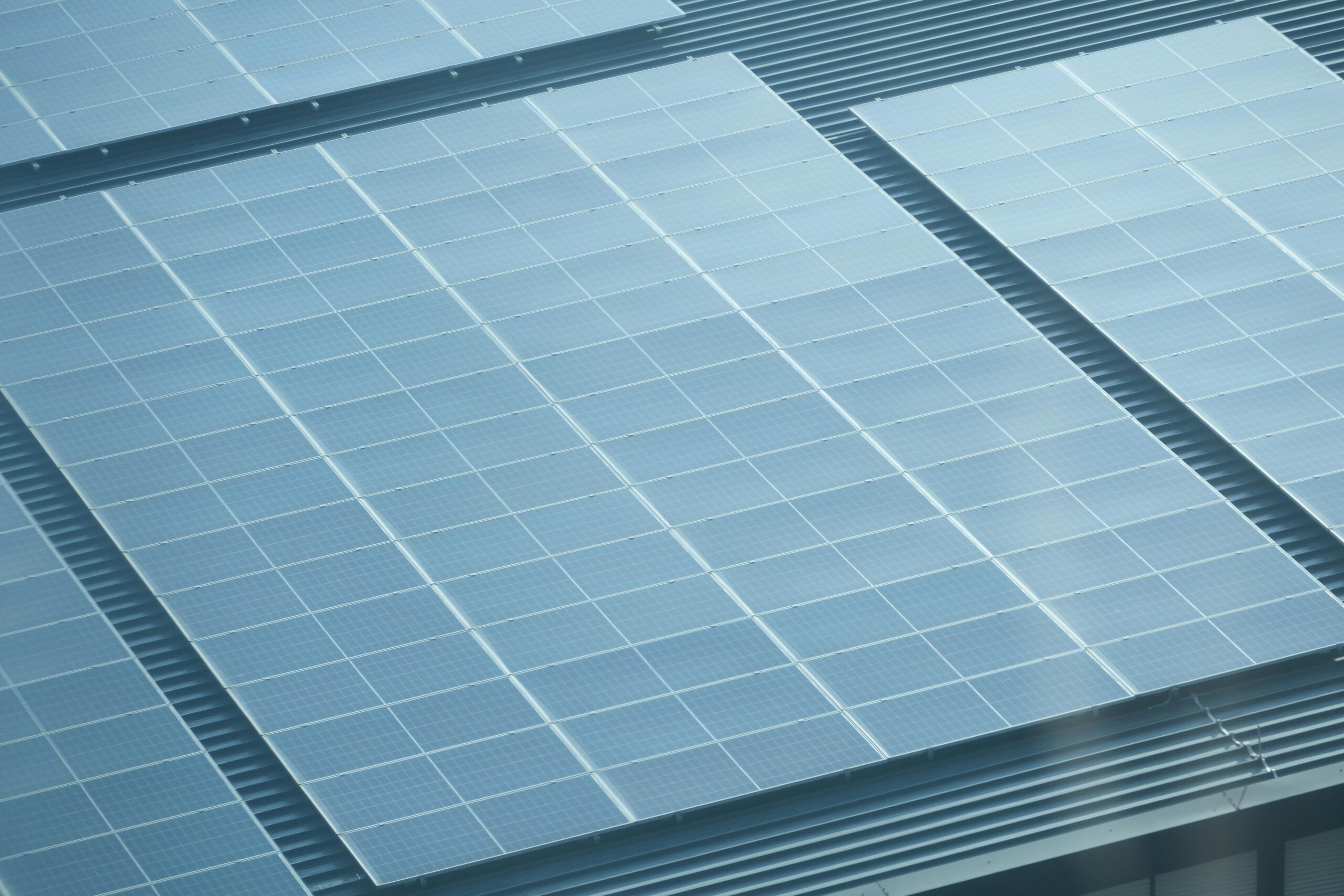 Panneaux photovoltaïques installés
